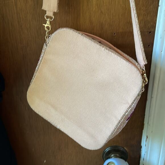 Pink Lightning Beaded Box Purse - Picture 9 of 10